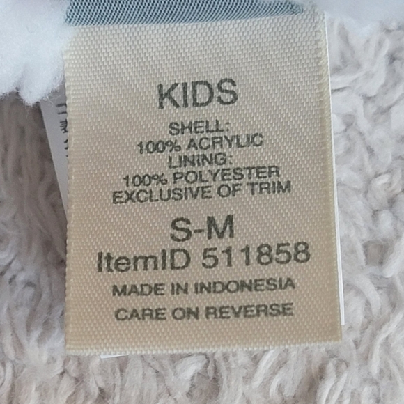 L.L.Bean Kids' Stripe Peruvian Hat, Blue and Yellow, S-M - Picture 5 of 6